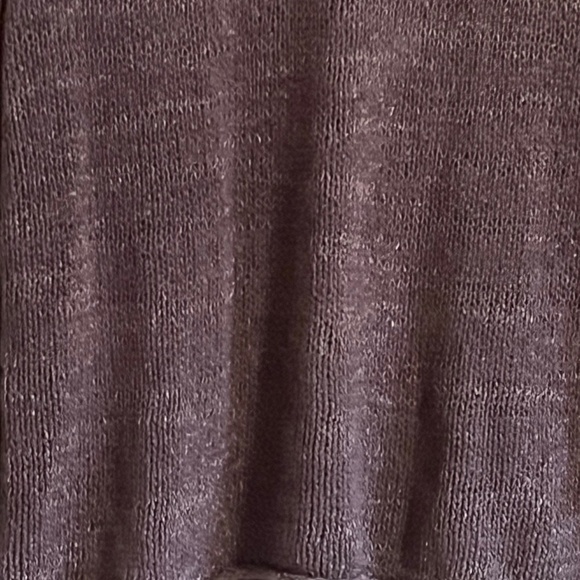 J. Jill  Sweater L Blue Knit Metallic Neutral Cozy Minimalist Preppy Academia - Picture 5 of 15